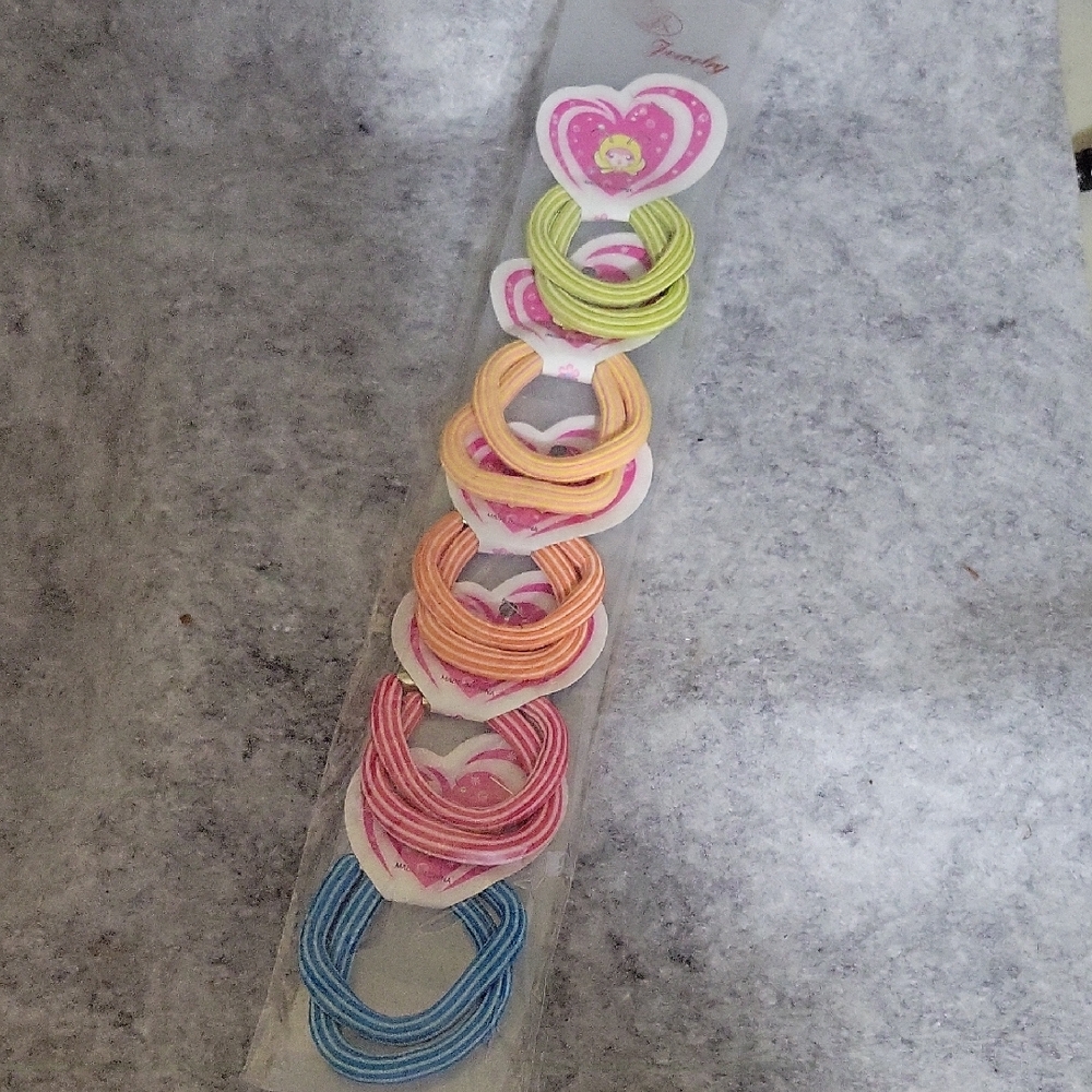 Colorful Hair Ties Set NIP
